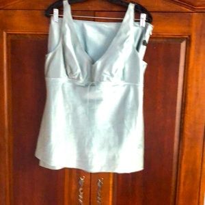 Vintage 1990’s.  Tahari pale Blue Suit/Dress